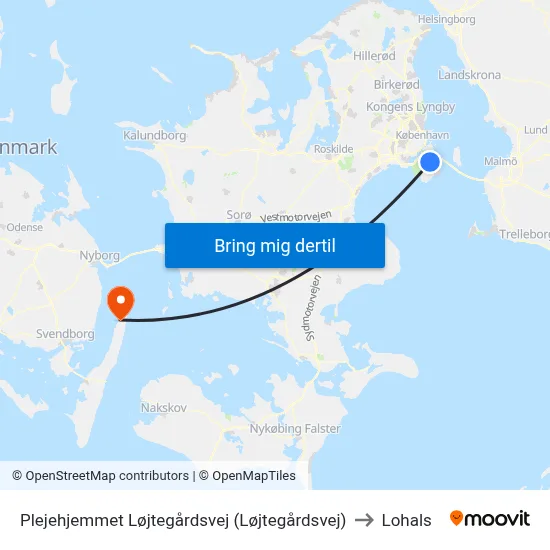 Plejehjemmet Løjtegårdsvej (Løjtegårdsvej) to Lohals map