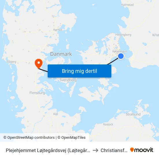 Plejehjemmet Løjtegårdsvej (Løjtegårdsvej) to Christiansfeld map