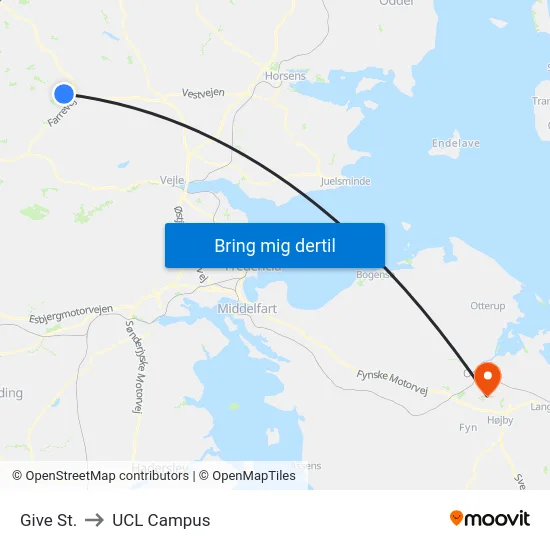 Give St. to UCL Campus map