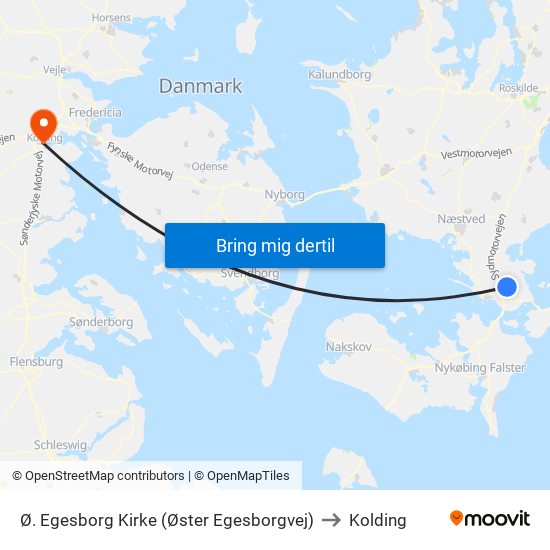 Ø. Egesborg Kirke (Øster Egesborgvej) to Kolding map