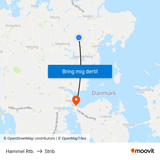 Hammel Rtb. to Strib map