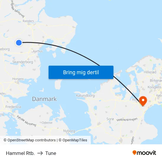 Hammel Rtb. to Tune map
