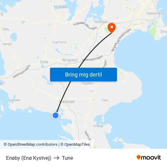 Enøby (Enø Kystvej) to Tune map
