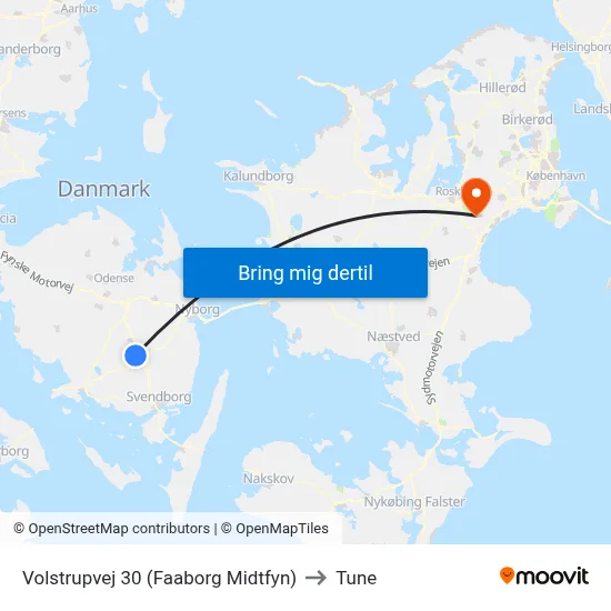 Volstrupvej 30 (Faaborg Midtfyn) to Tune map