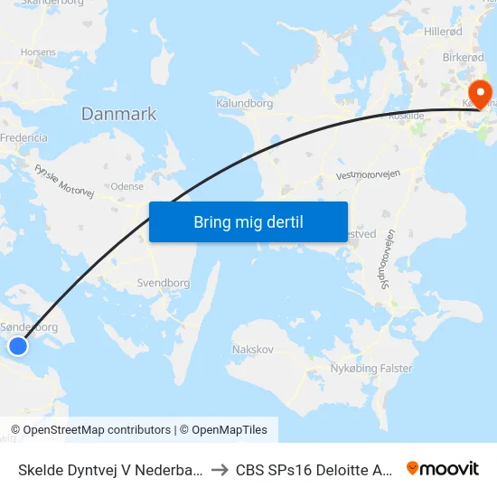 Skelde Dyntvej V Nederballe to CBS SPs16 Deloitte Aud. map