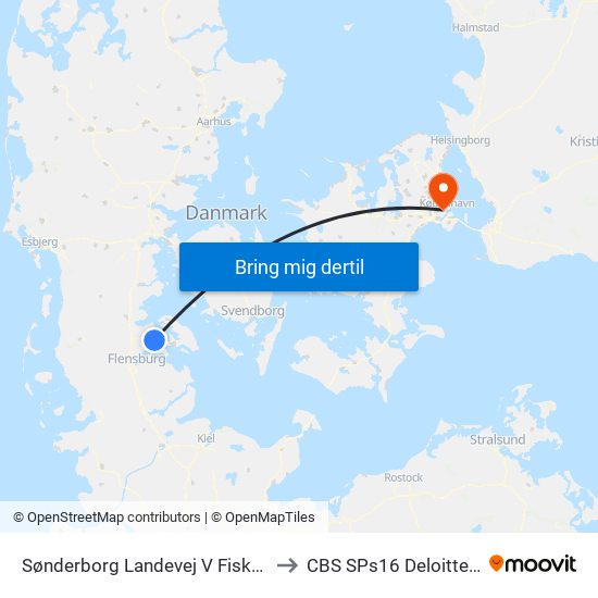 Sønderborg Landevej V Fiskbækvej to CBS SPs16 Deloitte Aud. map
