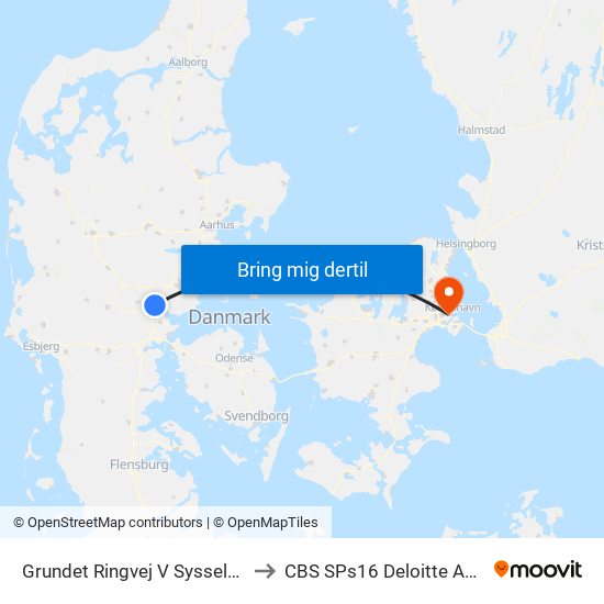 Grundet Ringvej V Sysselvej to CBS SPs16 Deloitte Aud. map