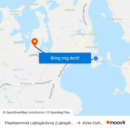 Plejehjemmet Løjtegårdsvej (Løjtegårdsvej) to Kirke Hyllinge map