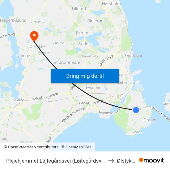 Plejehjemmet Løjtegårdsvej (Løjtegårdsvej) to Ølstykke map