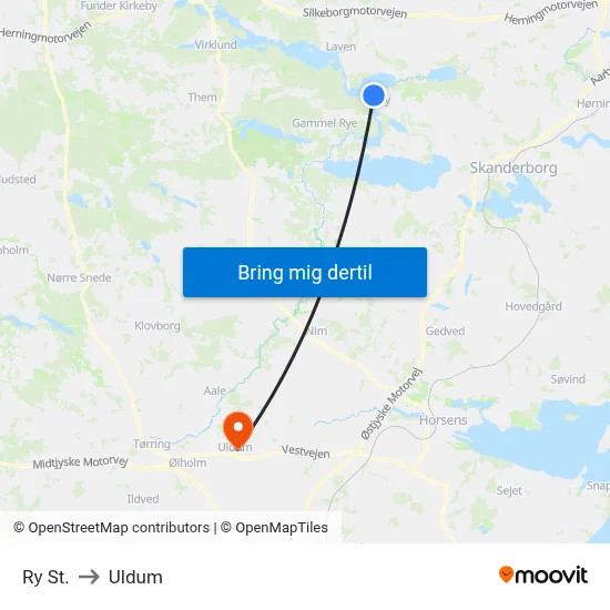 Ry St. to Uldum map
