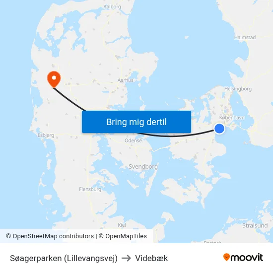 Søagerparken (Lillevangsvej) to Videbæk map