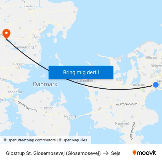 Glostrup St. Glosemosevej (Glosemosevej) to Sejs map