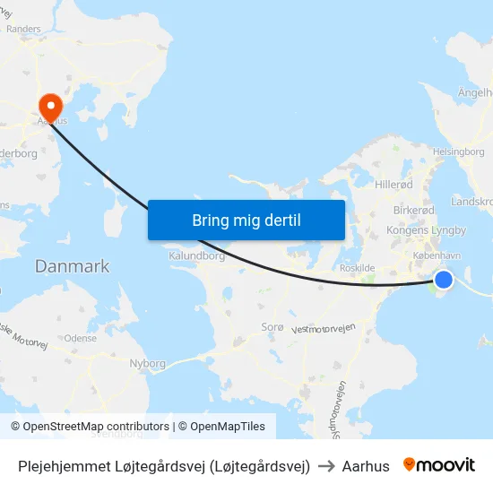 Plejehjemmet Løjtegårdsvej (Løjtegårdsvej) to Aarhus map