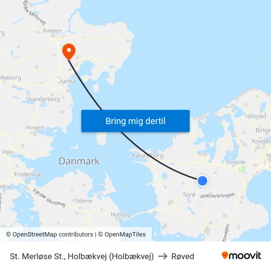 St. Merløse St., Holbækvej (Holbækvej) to Røved map