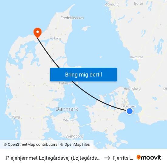 Plejehjemmet Løjtegårdsvej (Løjtegårdsvej) to Fjerritslev map