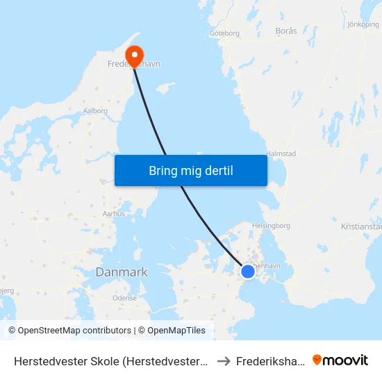 Herstedvester Skole (Herstedvestervej) to Frederikshavn map