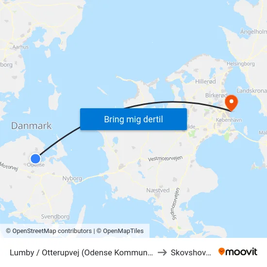 Lumby / Otterupvej (Odense Kommune) to Skovshoved map