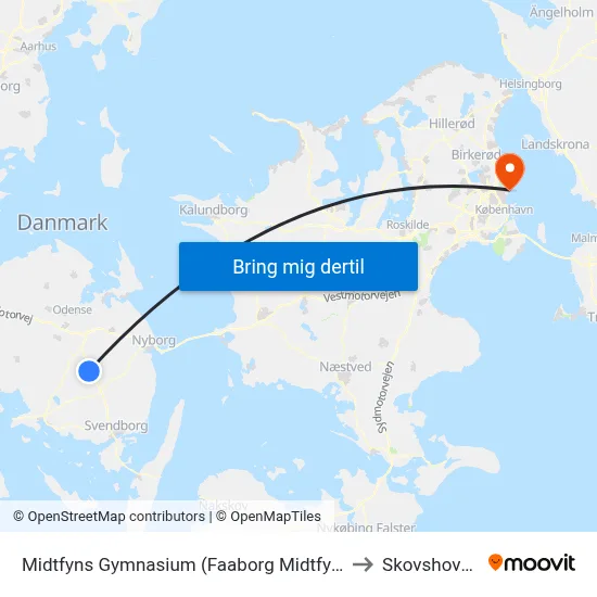 Midtfyns Gymnasium (Faaborg Midtfyn) to Skovshoved map
