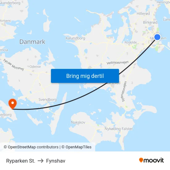 Ryparken St. to Fynshav map
