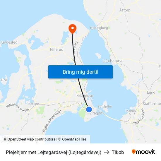 Plejehjemmet Løjtegårdsvej (Løjtegårdsvej) to Tikøb map