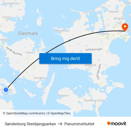 Sønderborg Stenbjergparken to Panuminstituttet map