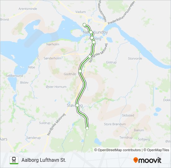 69 Train Line Map