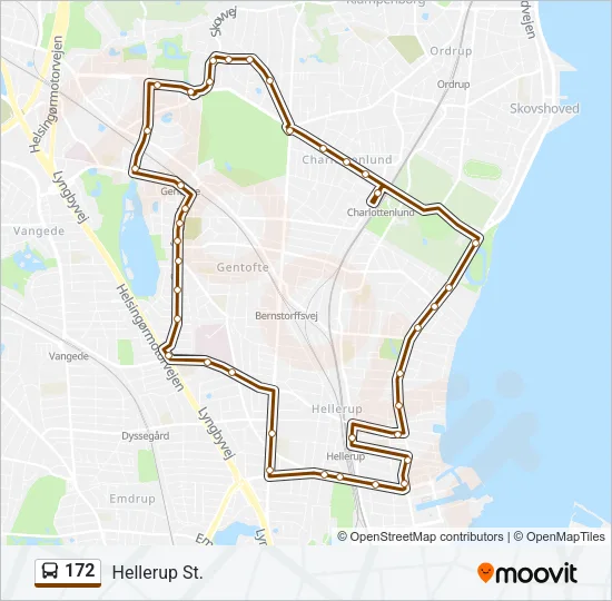 172 Bus Line Map