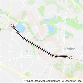 TOGBUS Bus Line Map