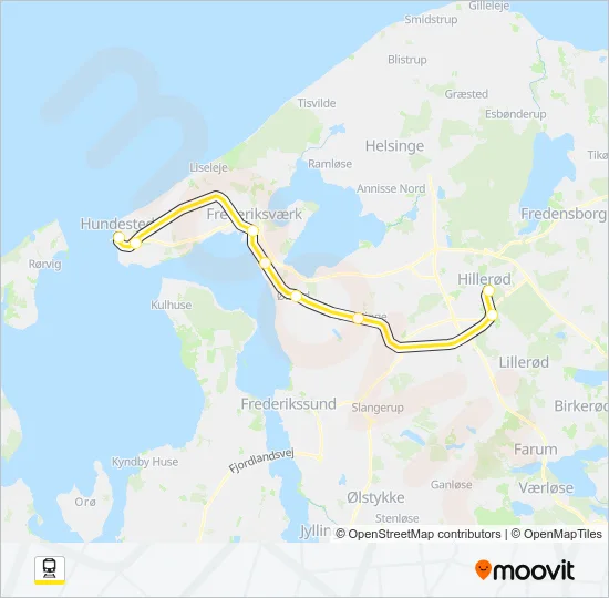 920E Train Line Map