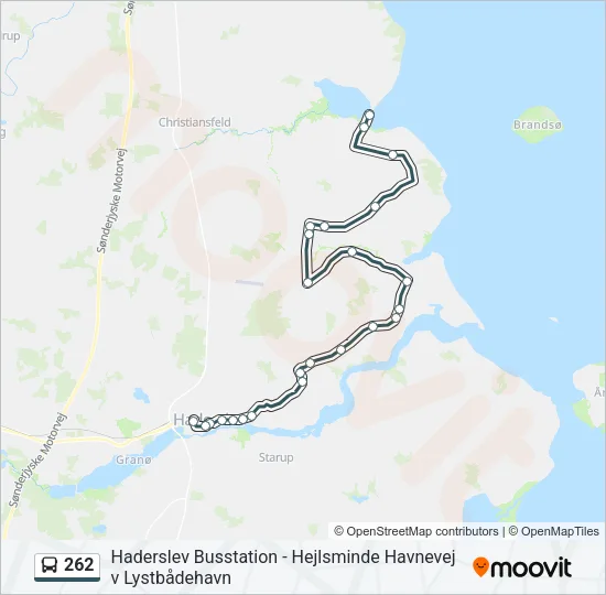 262 Bus Line Map