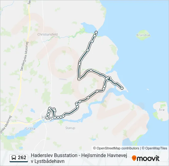 262 Bus Line Map