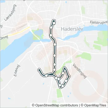 2 Bus Line Map