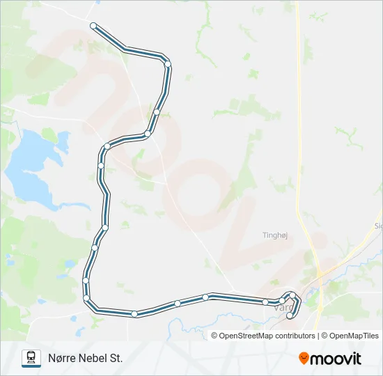005 Train Line Map