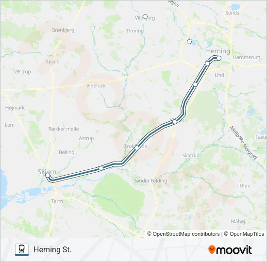 030 Train Line Map