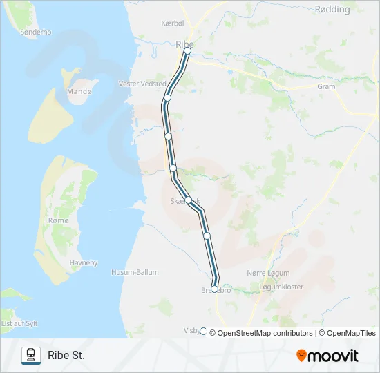 030 Train Line Map