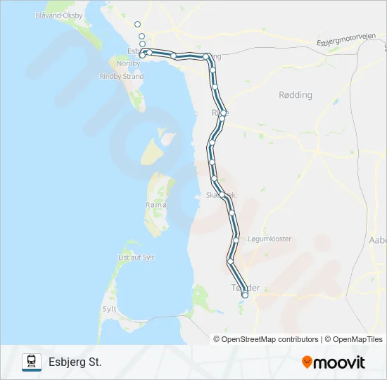 030 Train Line Map
