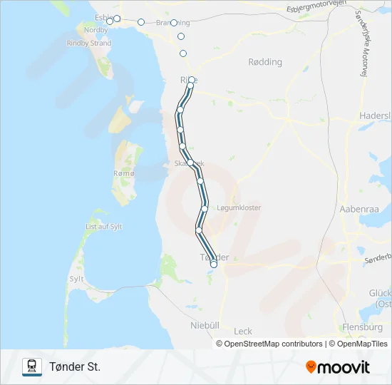030 Train Line Map