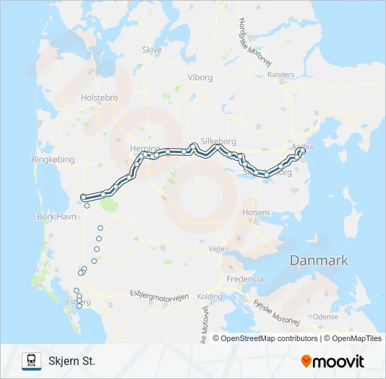 030 Train Line Map