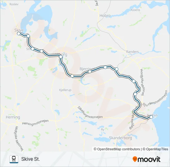 030 Train Line Map