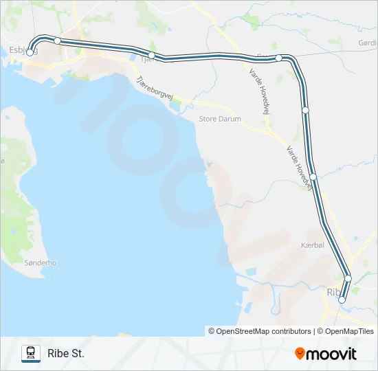 030 Train Line Map