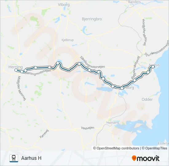 031 Train Line Map