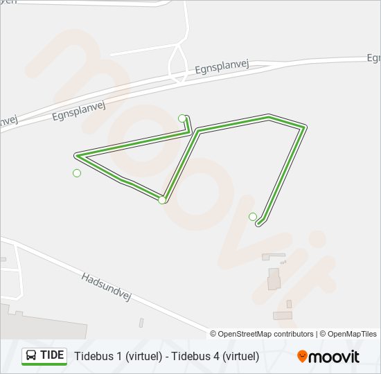 TIDE bus Line Map