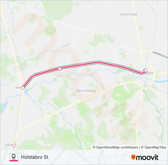 92 Train Line Map