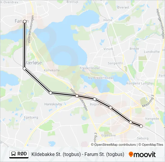 RØD  Line Map