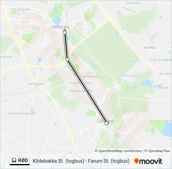RØD  Line Map