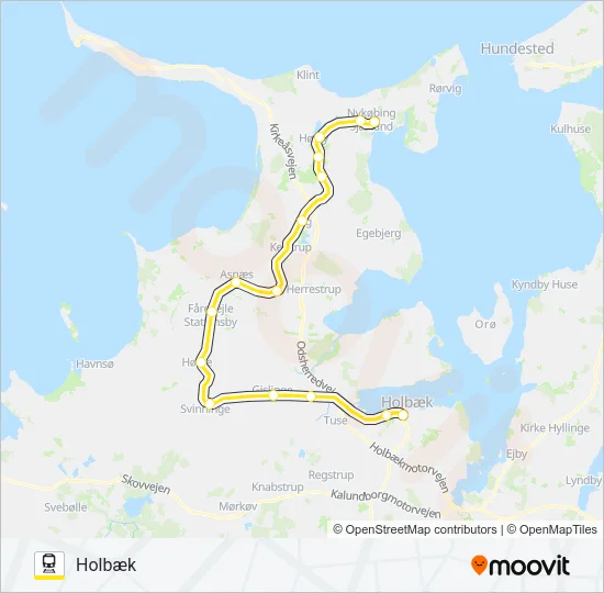 510RS Train Line Map