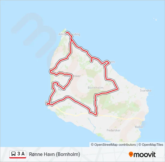 3 A Bus Line Map