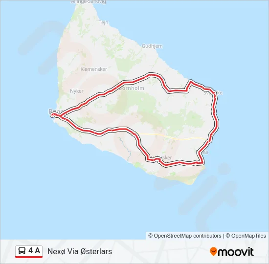 4 A Bus Line Map