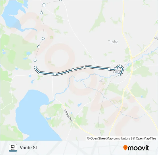 030 Train Line Map