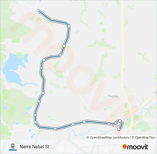 030 Train Line Map